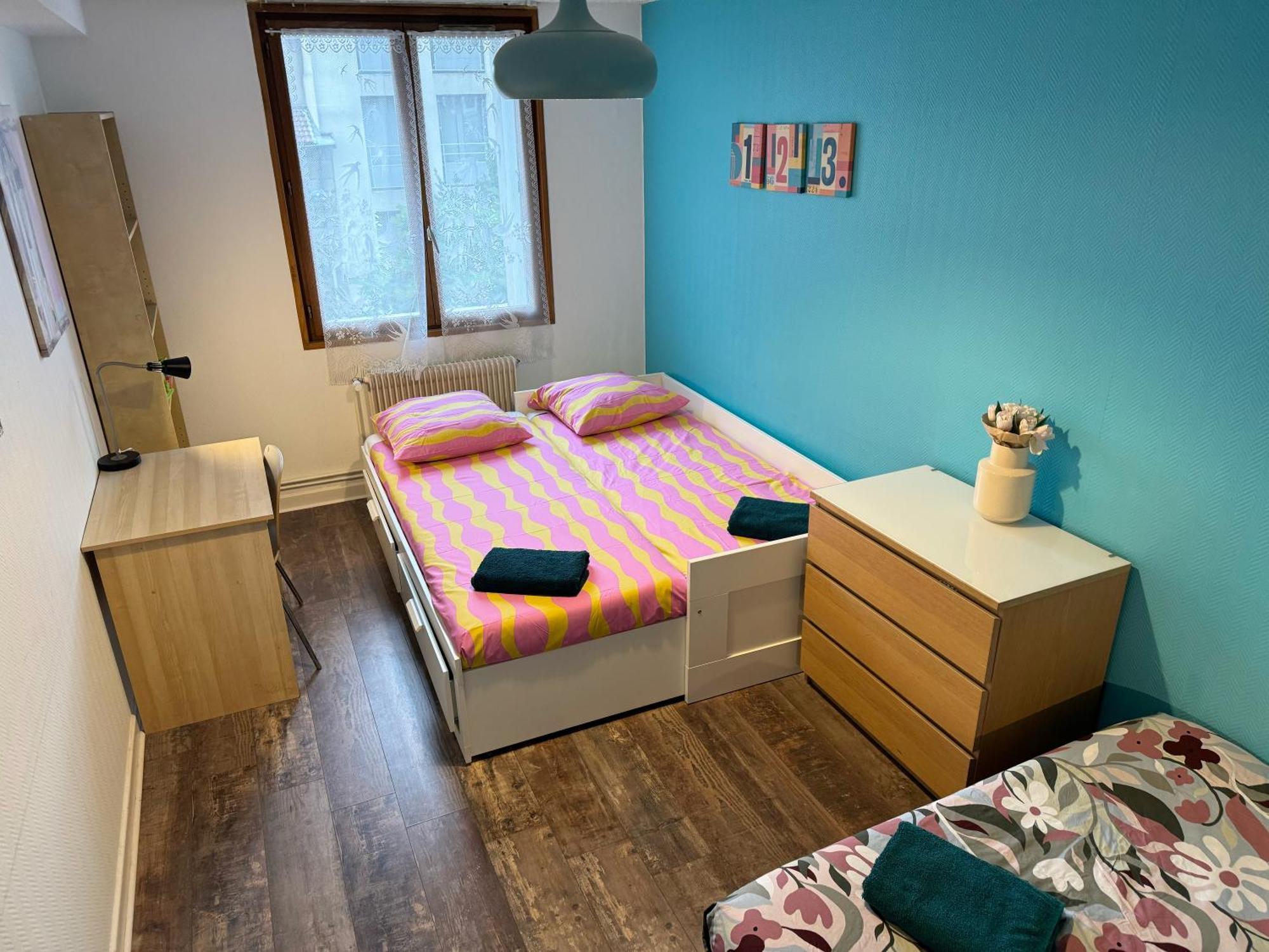 09 Chic & Cosy Grand Appart 4 Pieces 75M2 Hypercentre Wifi Smart Tv Netflix Saint-Etienne  Dış mekan fotoğraf