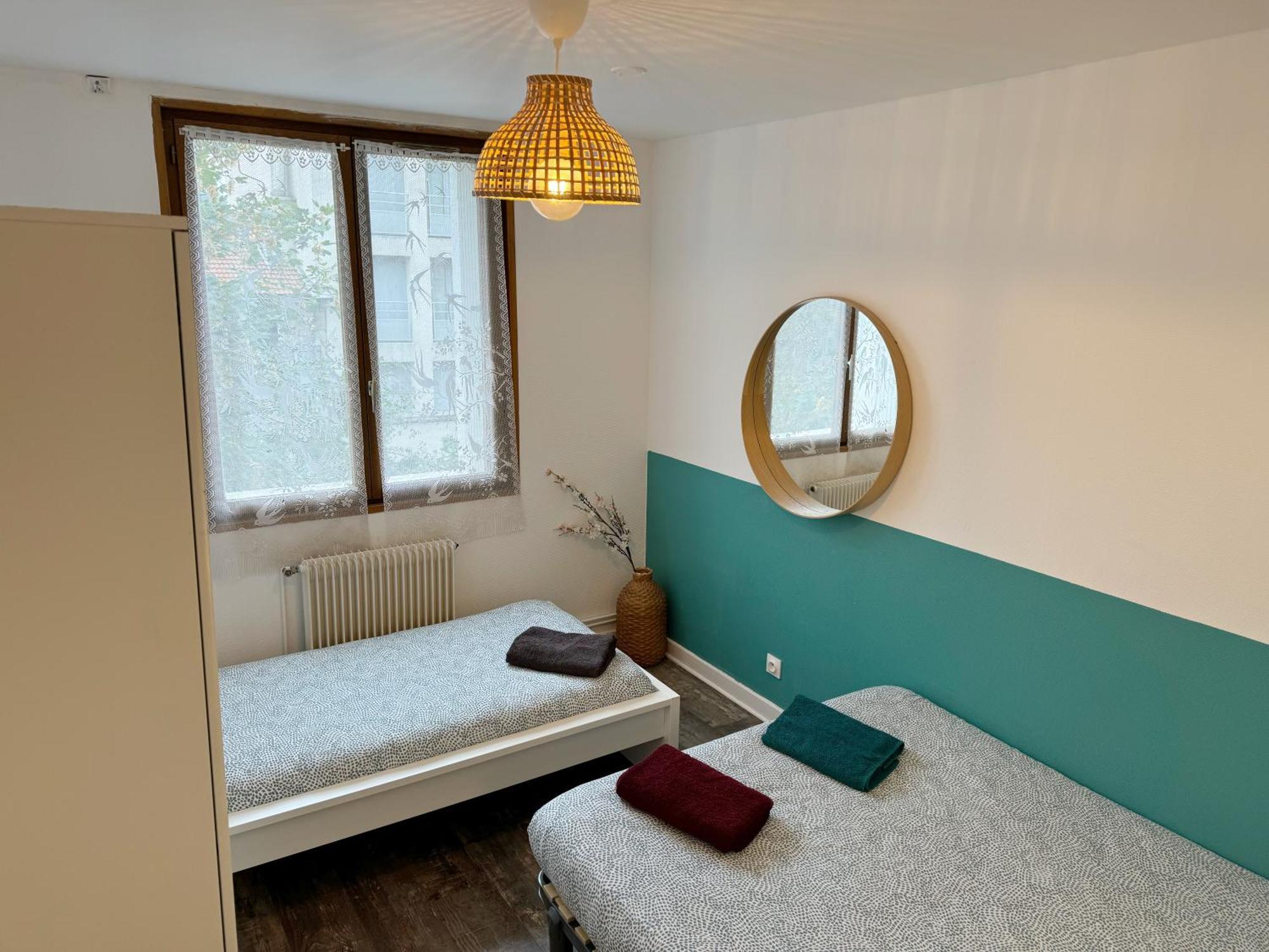 09 Chic & Cosy Grand Appart 4 Pieces 75M2 Hypercentre Wifi Smart Tv Netflix Saint-Etienne  Dış mekan fotoğraf